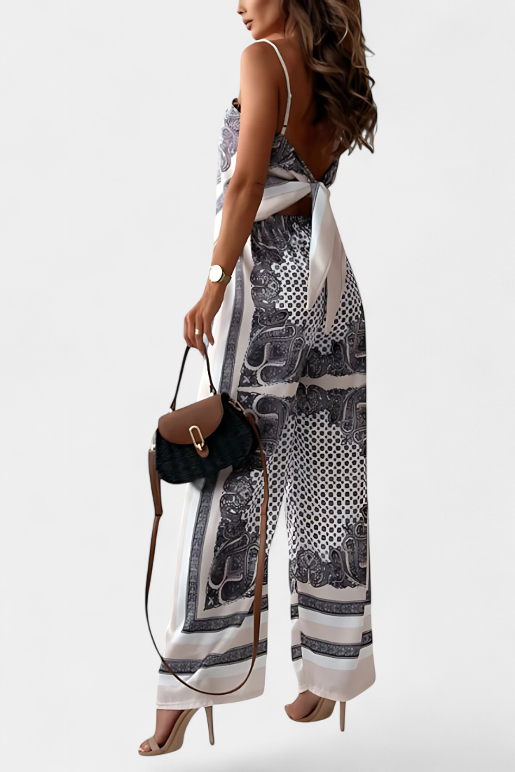 Leonie Conjunto Paisley con Tiras