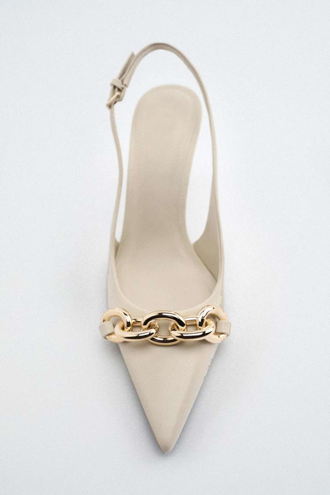 Tacones Metálicos con Cadena