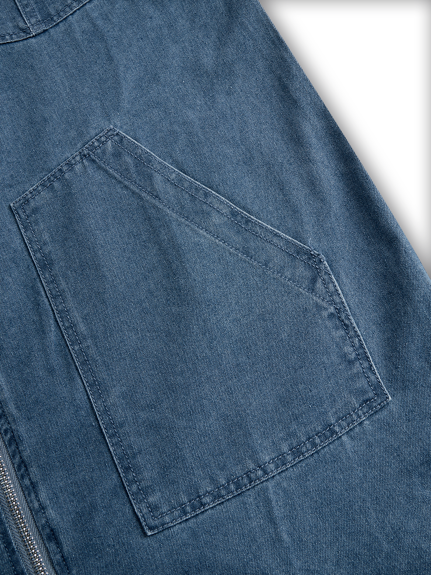 Tiria Mono Vaquero de Manga Larga con Capucha