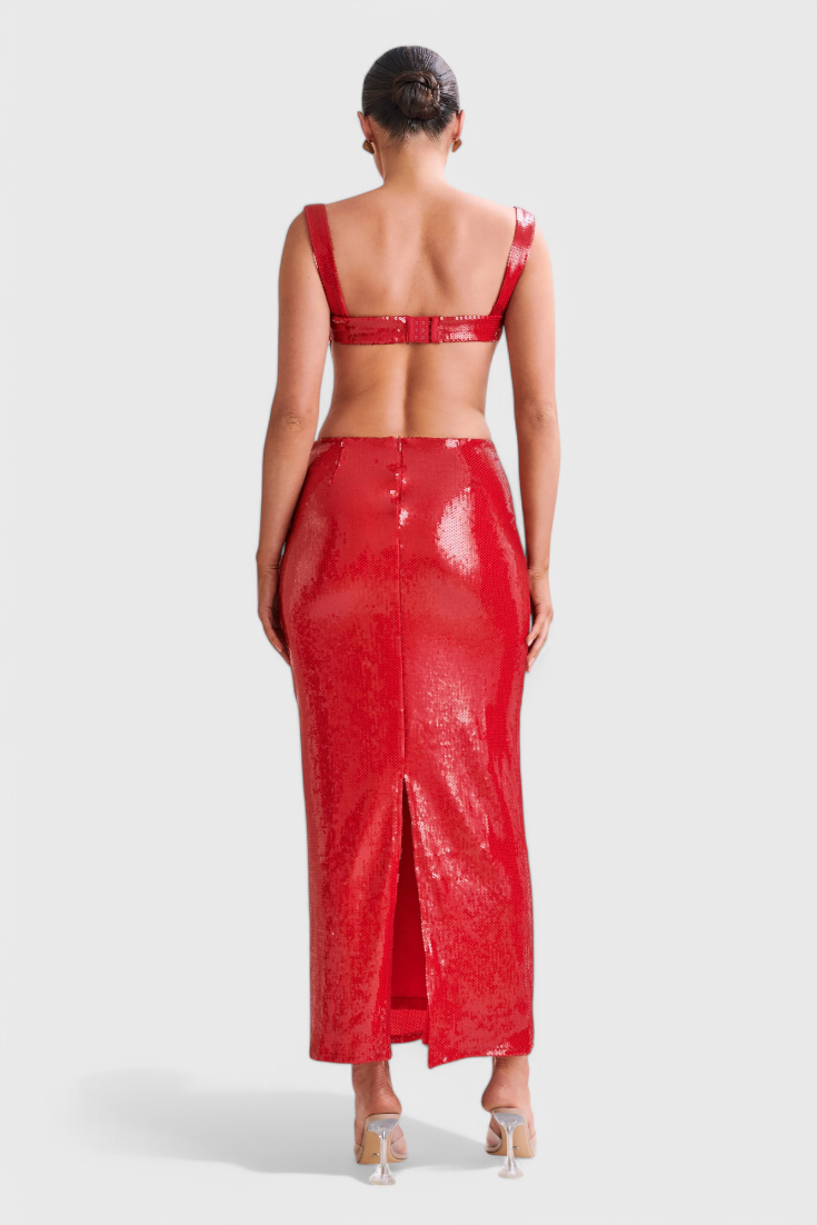 Ariana Vestido Maxi Bodycon