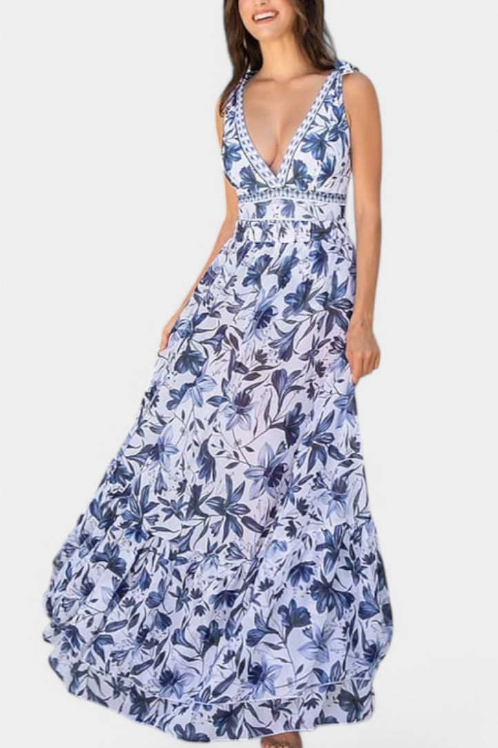 Ahria Conjunto de Traje de Baño de Una Pieza Floral