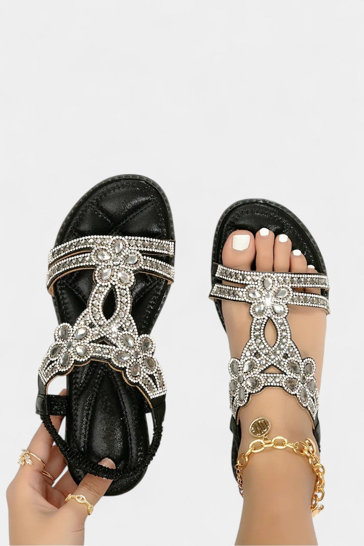 Alaya Sandalias Gladiadoras Embellecidas