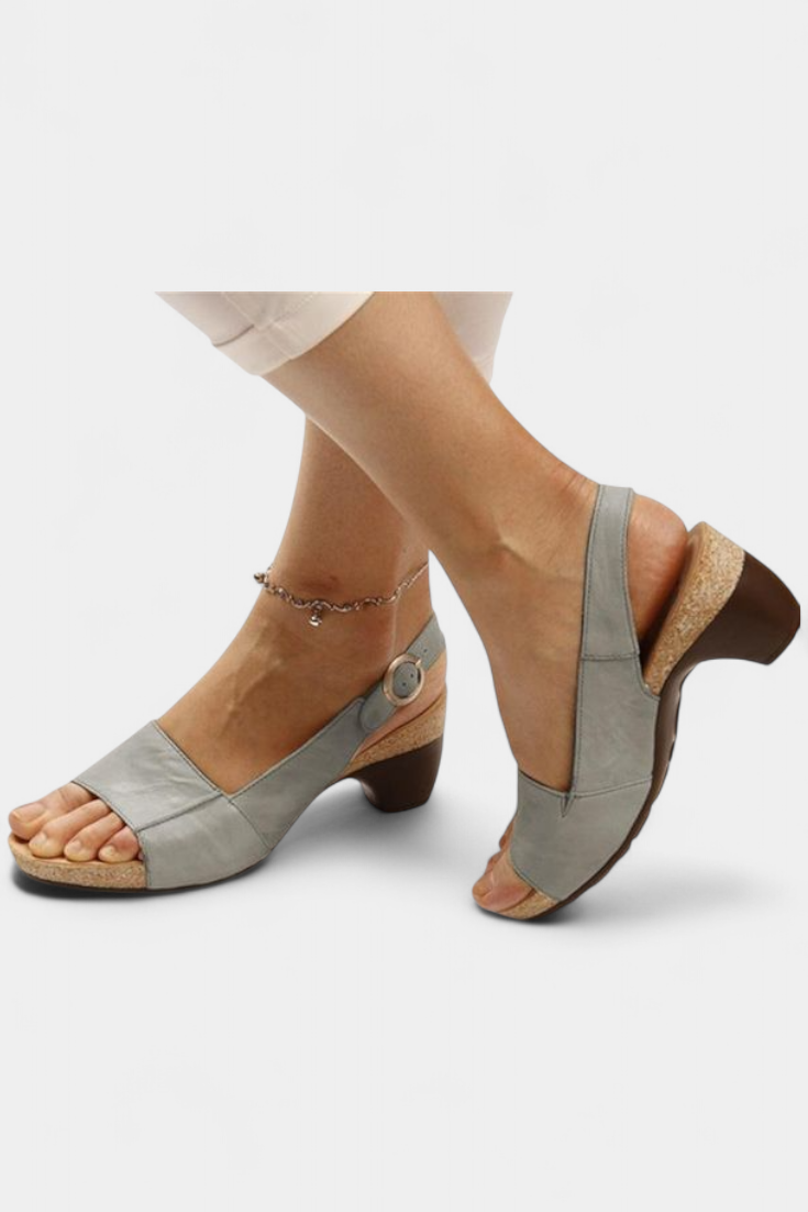 Judy Sandalias Ortopédicas con Tacón Abierto