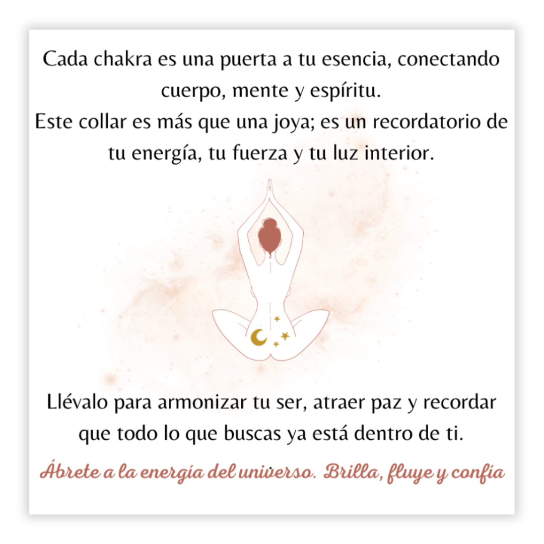 Collar 7 Chakras
