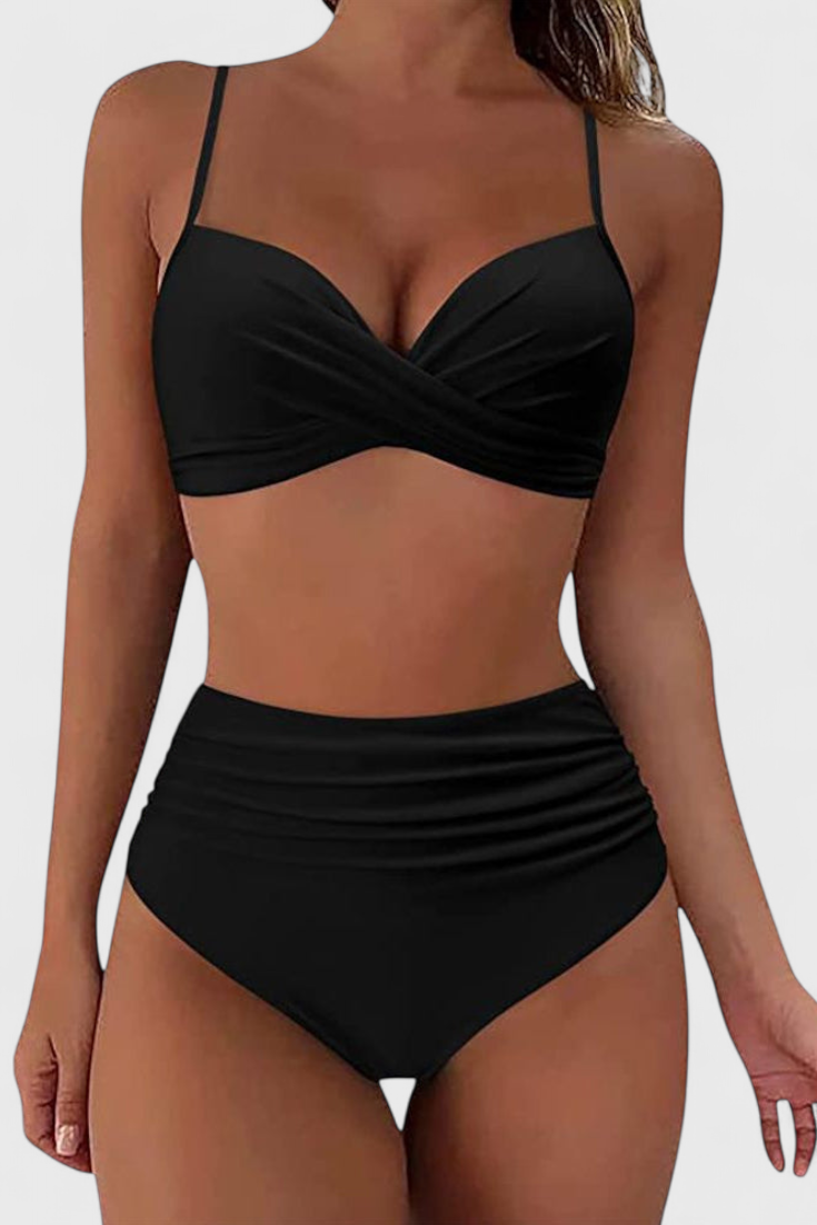 Lison Bikini de Talle Alto con Estilo Sofisticado