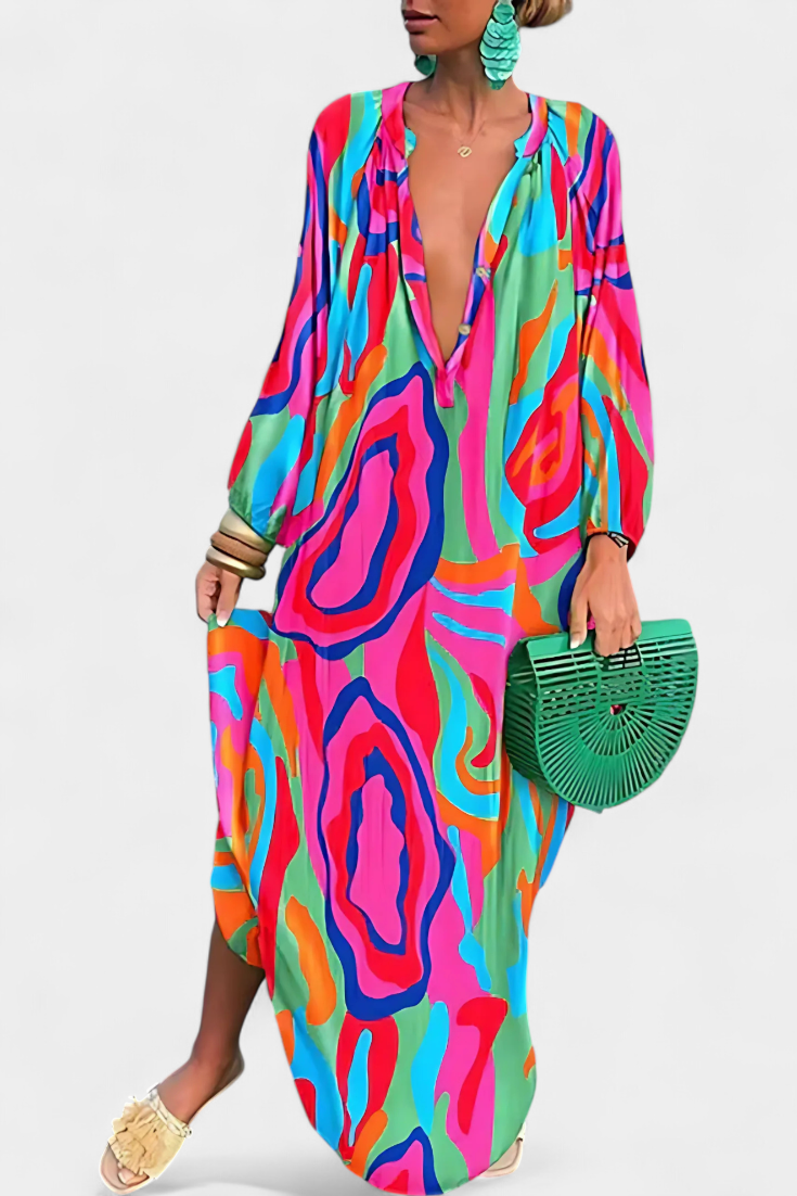 Malina Vestido Boho con Estilo Ligero y Chic