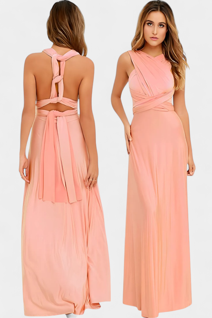 Josephine Vestido Envolvente Elegante y Ajustable