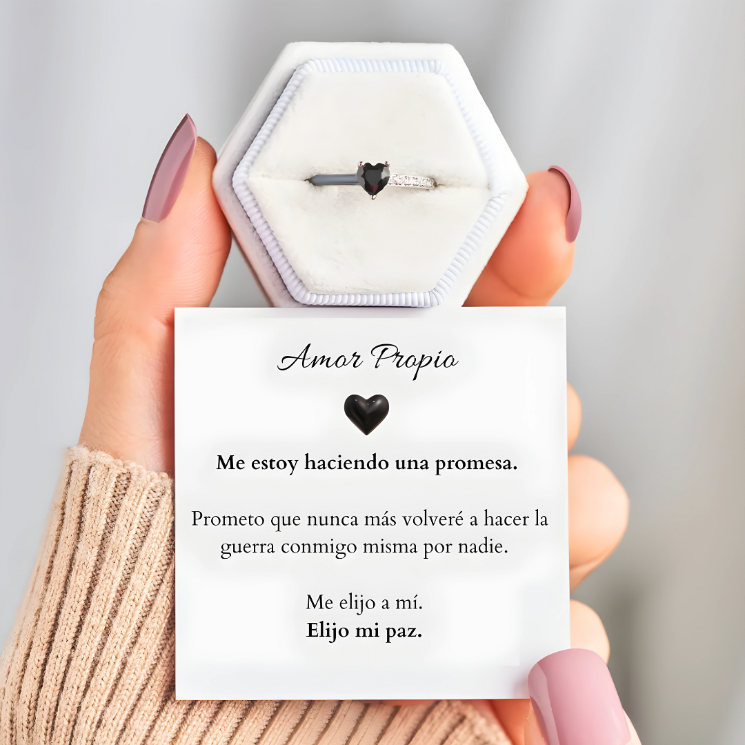 Anillo Amor Propio - Elijo mi paz