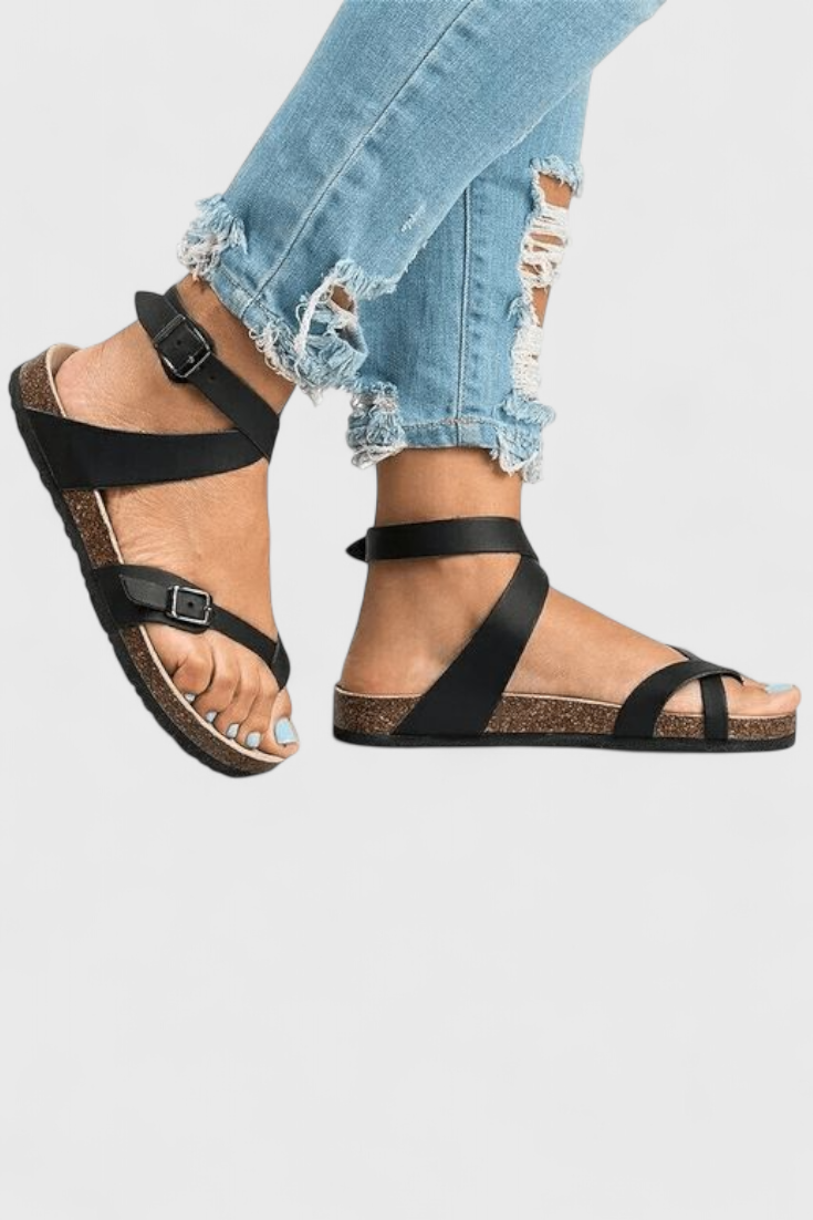 Nayeli Sandalias de verano elegantes y cómodas