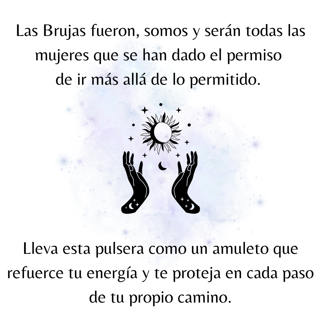 Pulsera Amuleto - Turmalina Negra