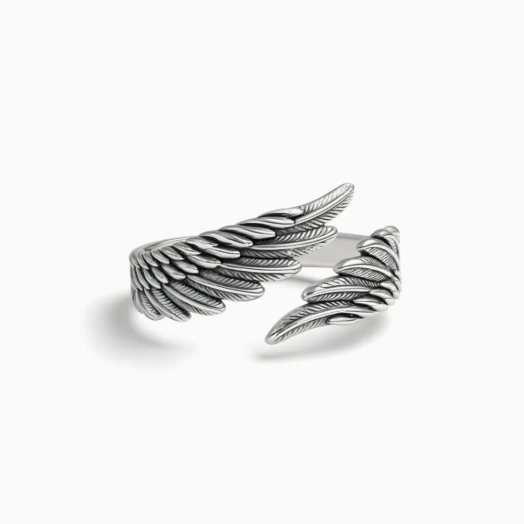 Anillo Alas de Ángel - Personalizable con Nombre