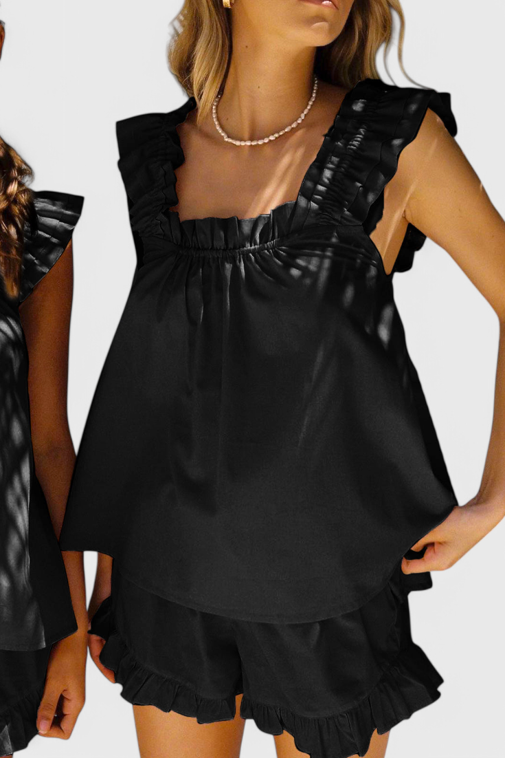 Victoria Conjunto de Lounge con Volantes