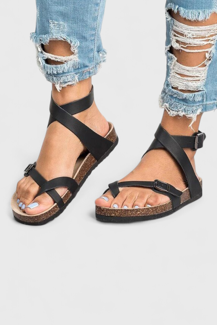 Nayeli Sandalias de verano elegantes y cómodas