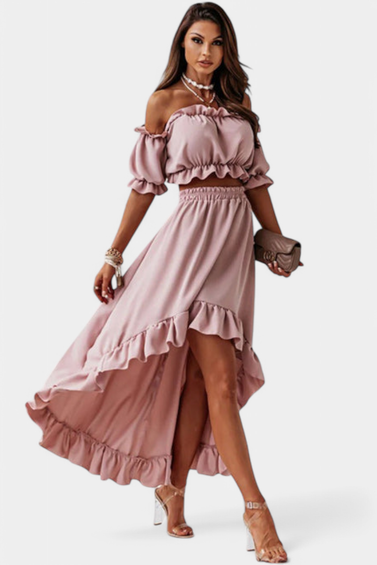 Katja Conjunto de Dos Piezas Off-Shoulder