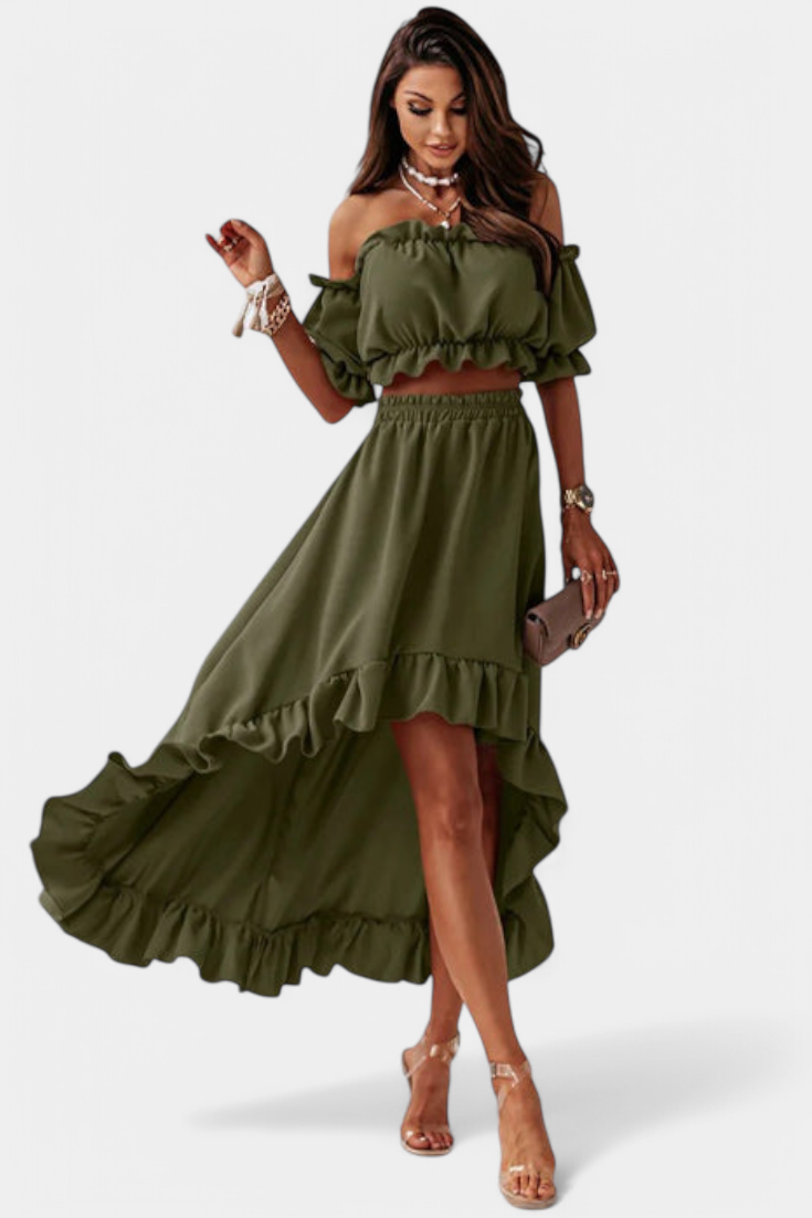 Katja Conjunto de Dos Piezas Off-Shoulder