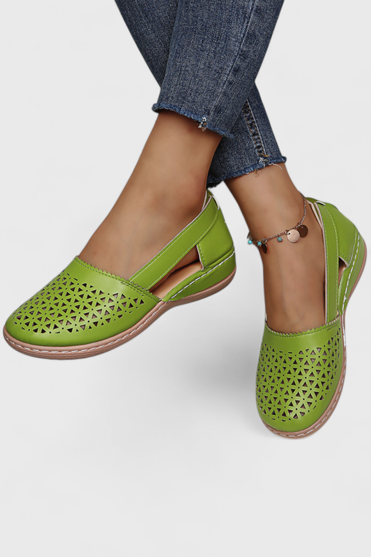 Lisanas Zapatos Ortopédicos con Diseño Calado