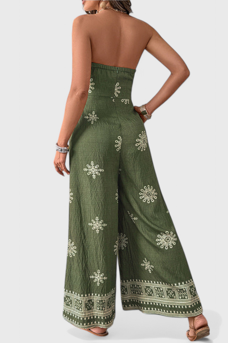 Zanele Mono Impreso Sin Mangas