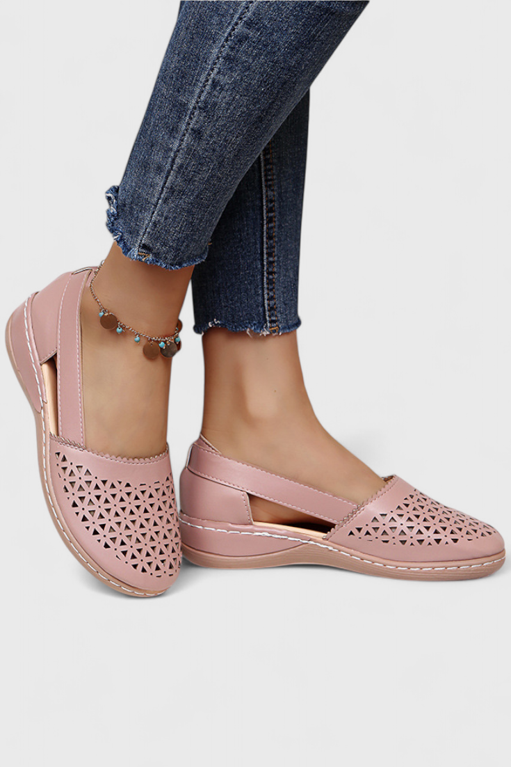 Lisanas Zapatos Ortopédicos con Diseño Calado