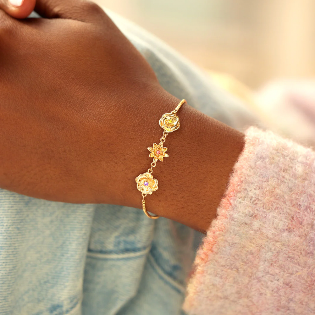 Pulsera Flores de Vida - Personalizable