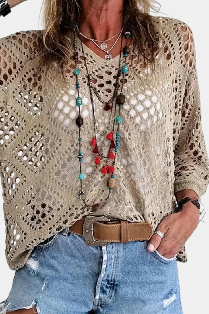 Blusa de Encaje Fern