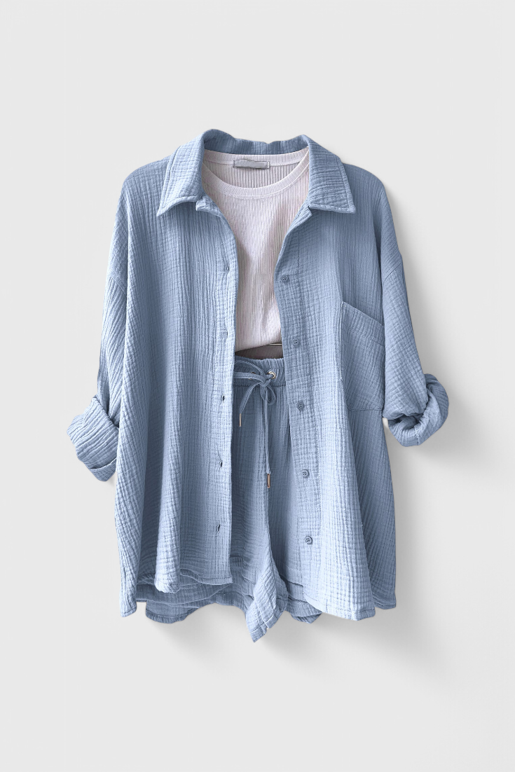 Xenia Conjunto de Collar Relajado