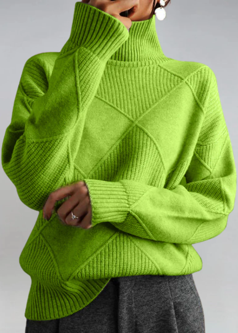 Lauren Suéter de Cuello Alto