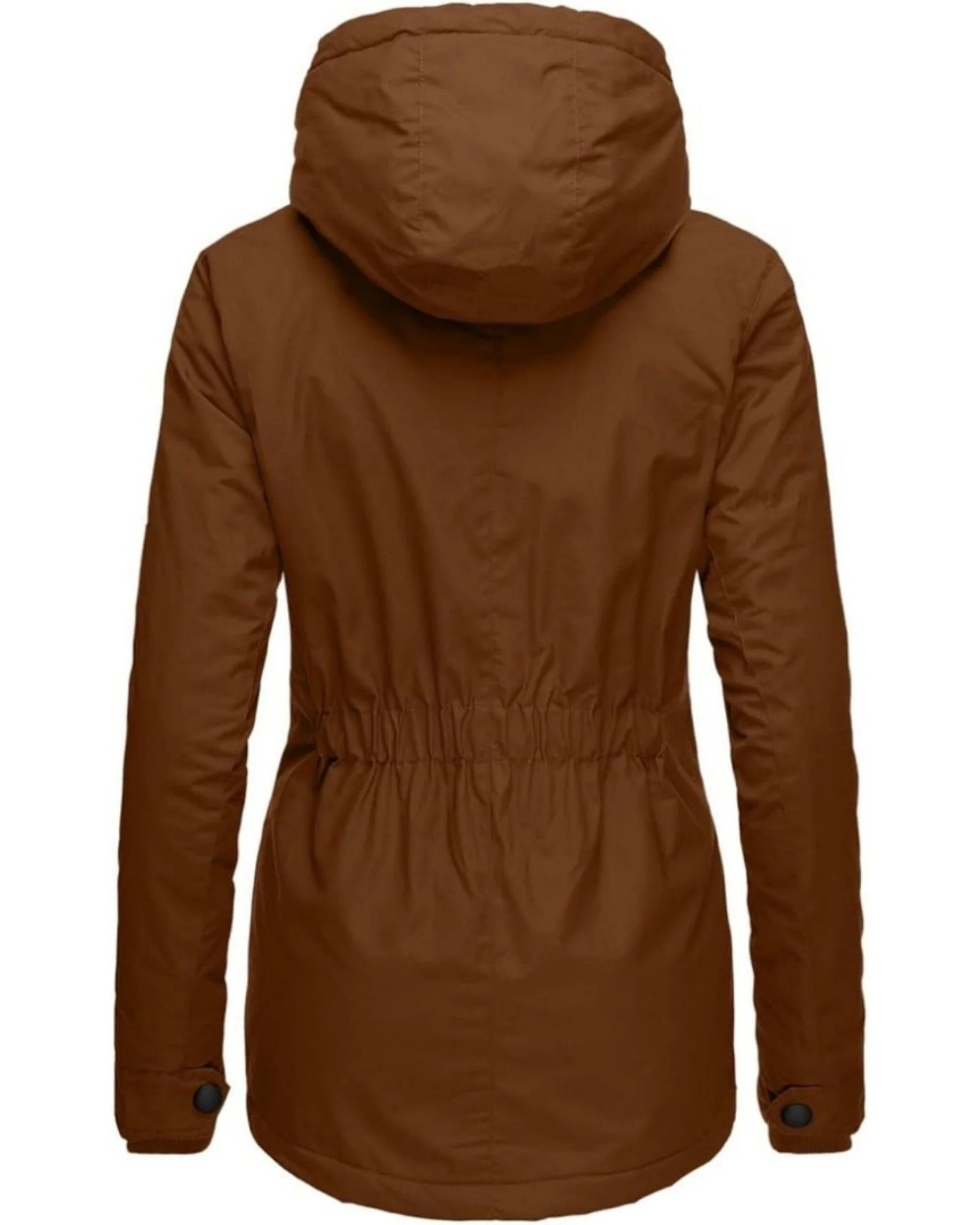 Ella Chaqueta Larga de Otoño