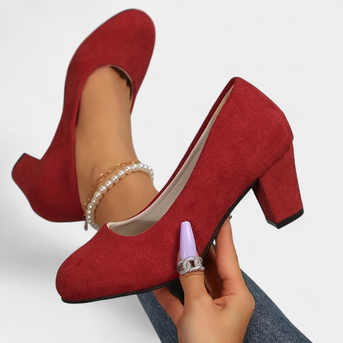 Laure Zapatos de Tacón Estable