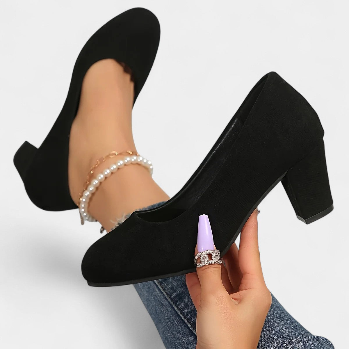 Laure Zapatos de Tacón Estable