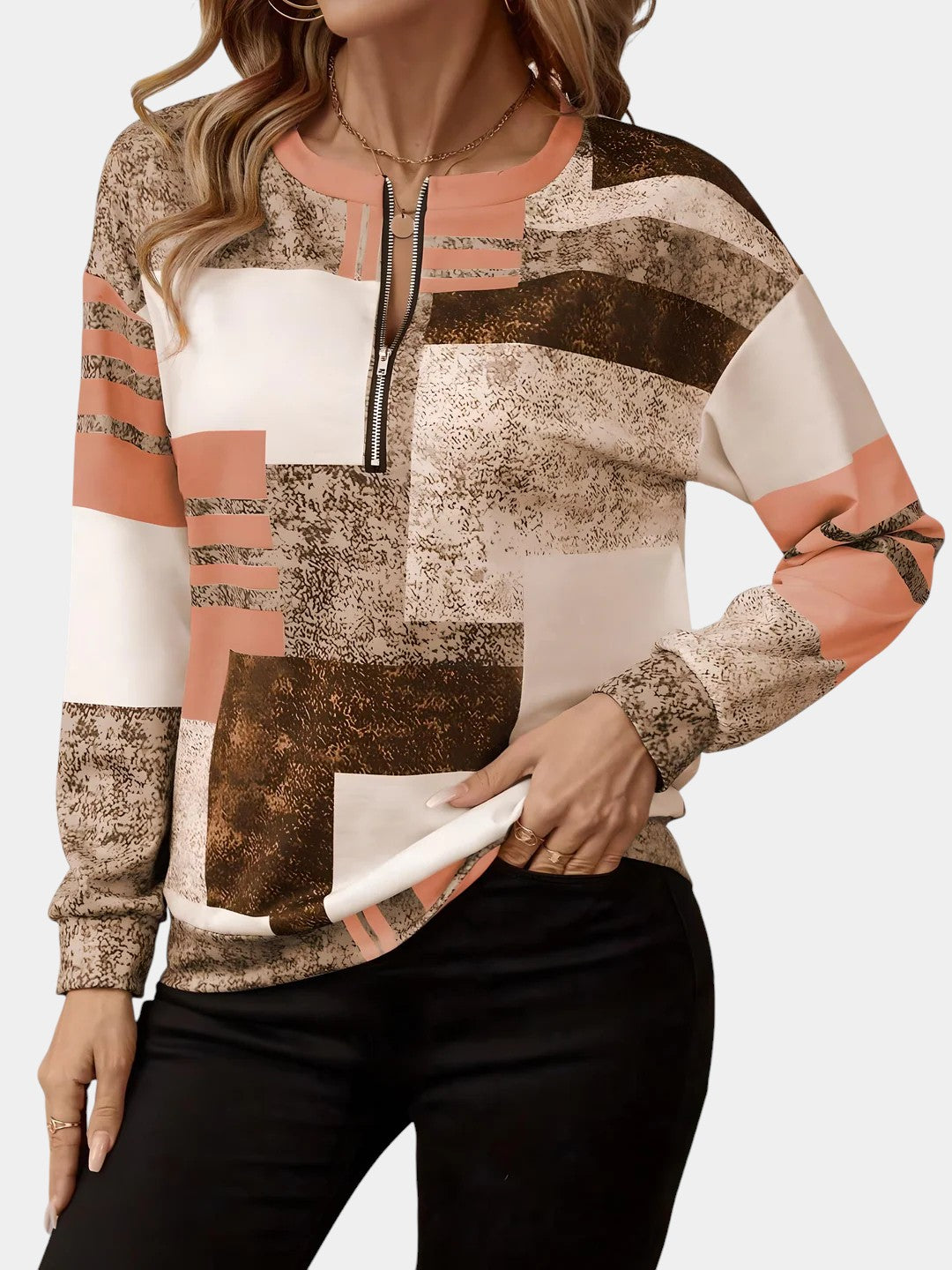 Mira Top Chic Estilo Vintage