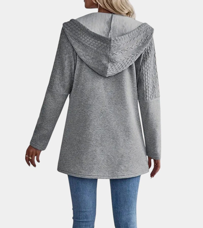 Tivi Sudadera con Capucha y Cremallera