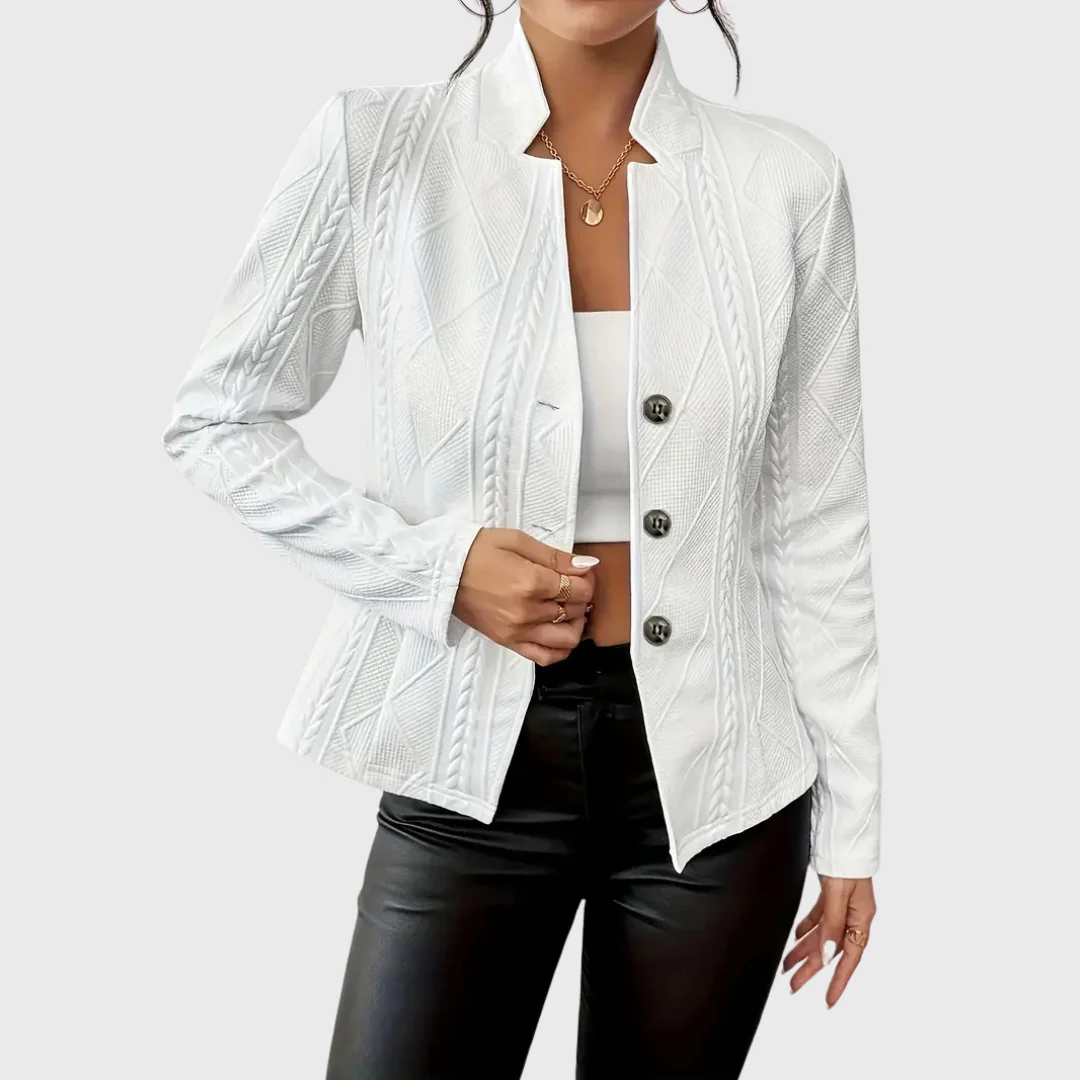 Olivia Blazer con detalles elegantes