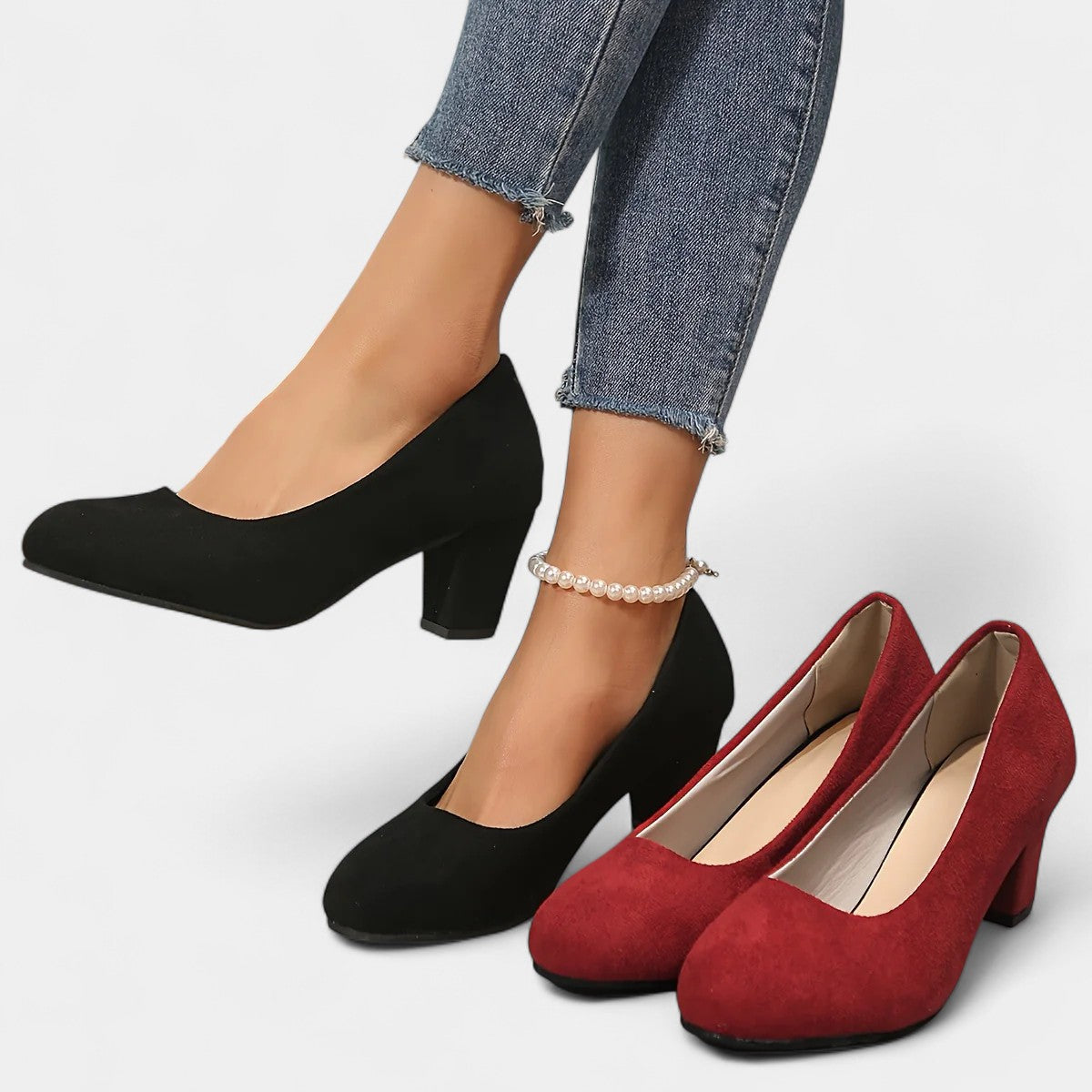 Laure Zapatos de Tacón Estable