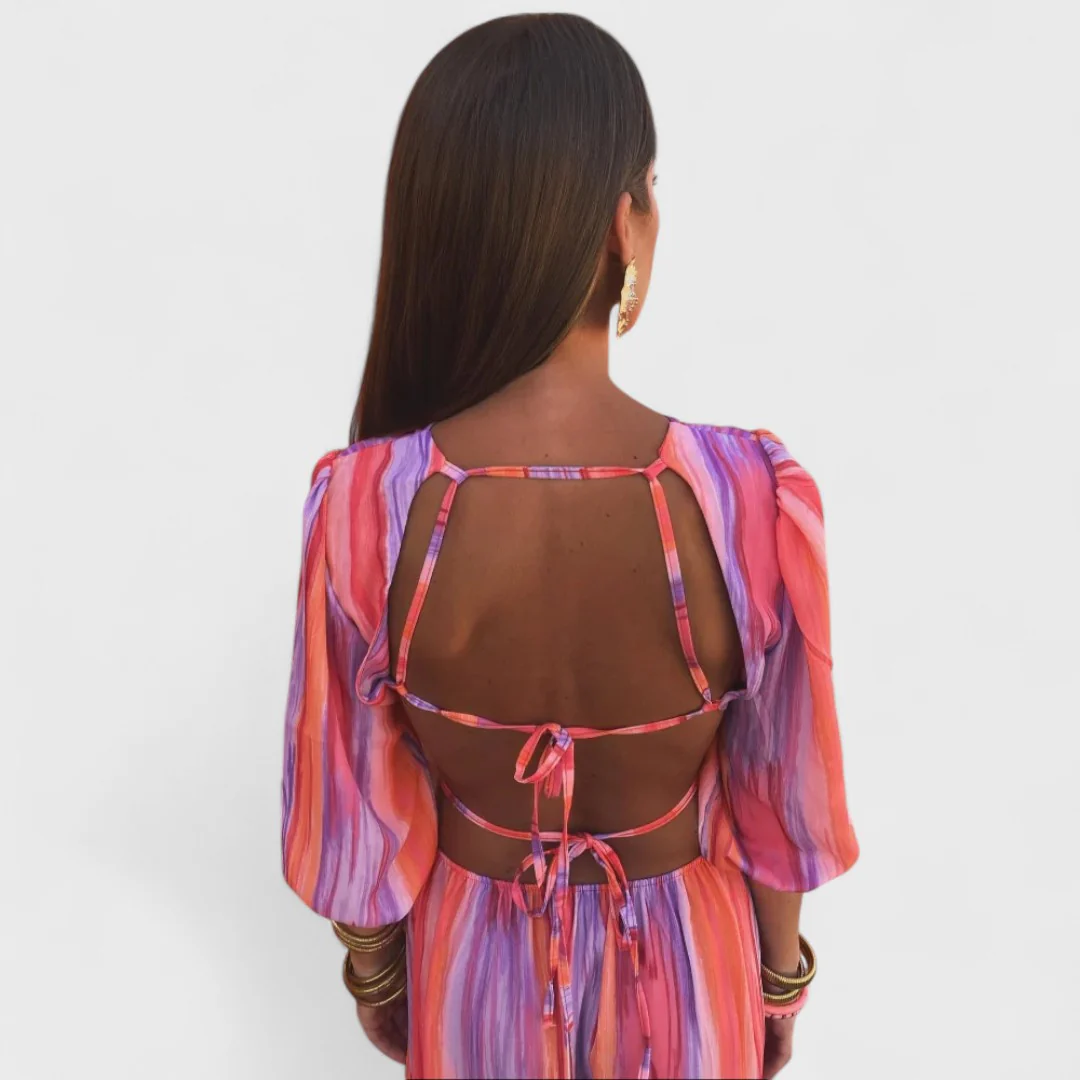 Paloma Vestido con Aberturas