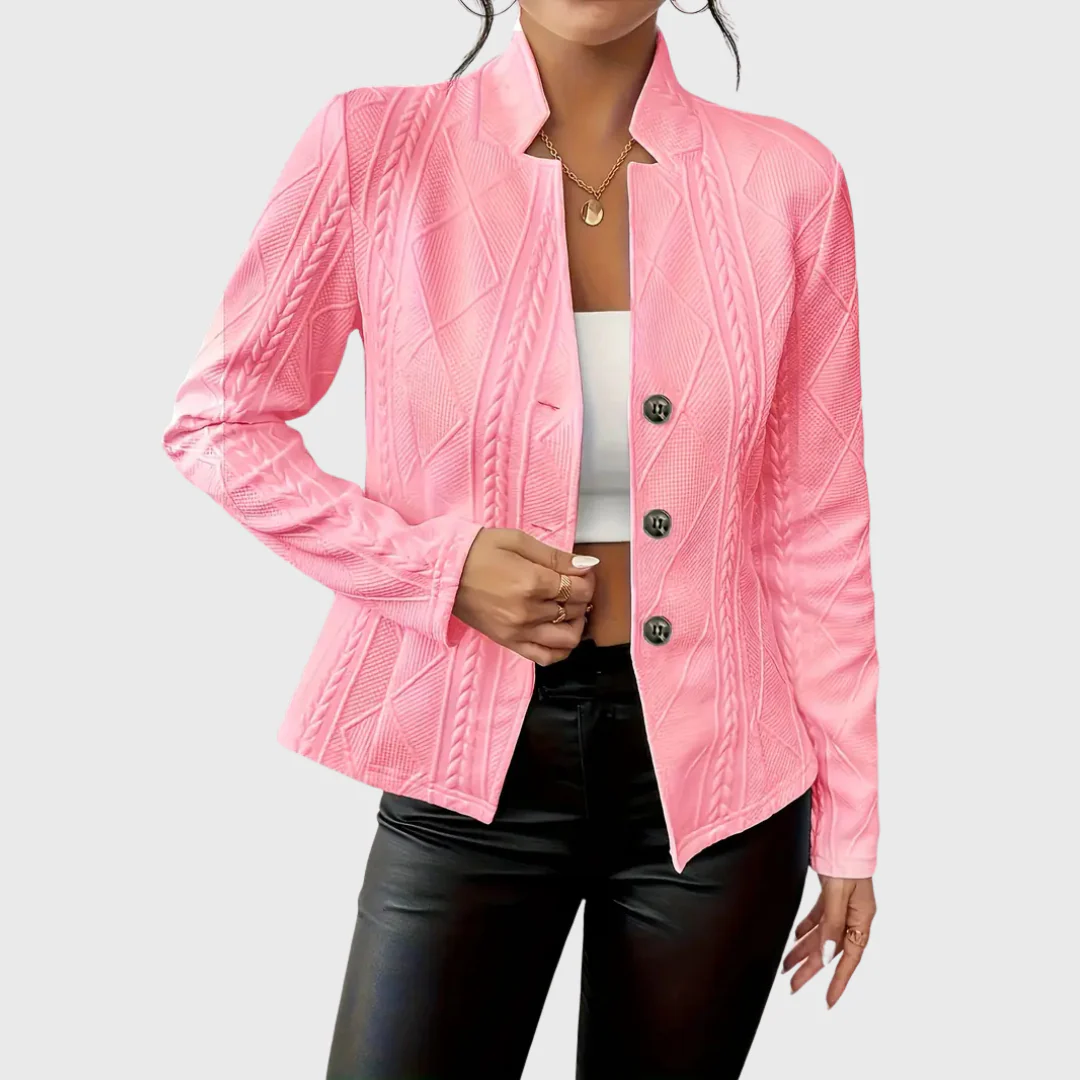 Olivia Blazer con detalles elegantes