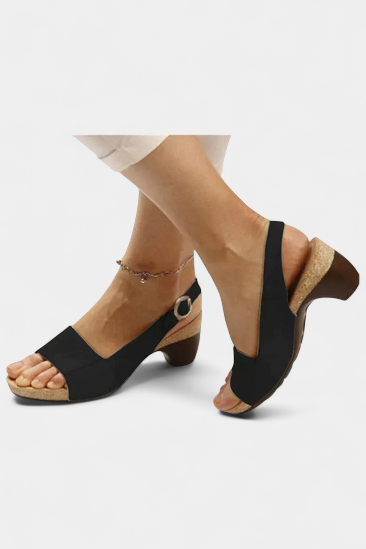 Judy Sandalias Ortopédicas con Tacón Abierto