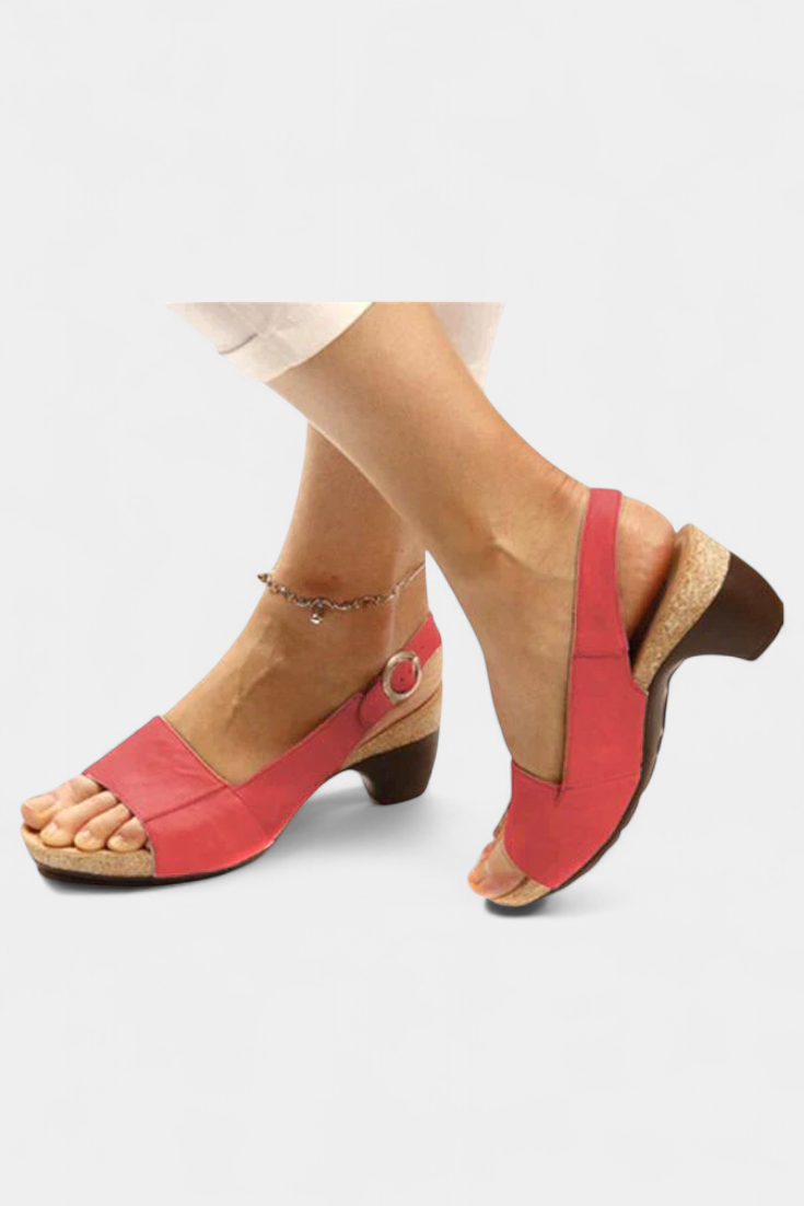 Judy Sandalias Ortopédicas con Tacón Abierto