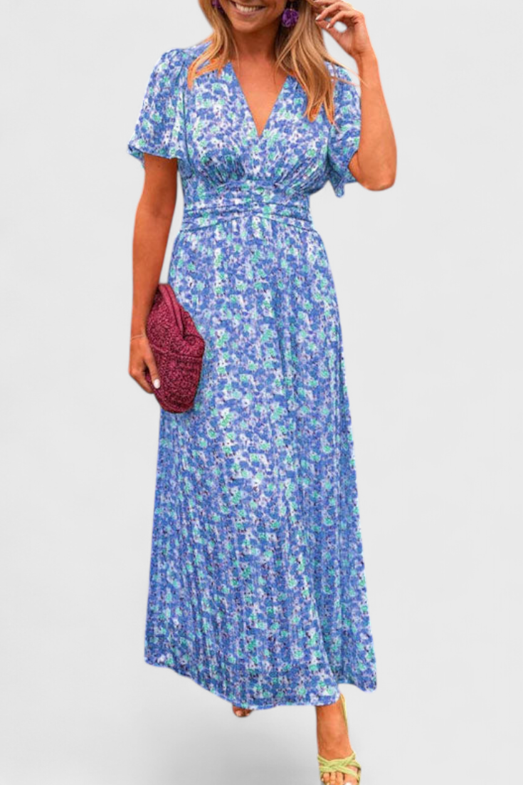 Aldara Vestido Clásico con Escote en V