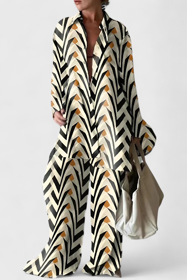 Melania Conjunto de Verano Estilo Natural