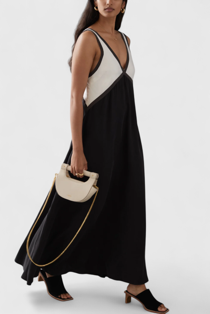 Diamond Vestido Boho de Verano con Escote en V