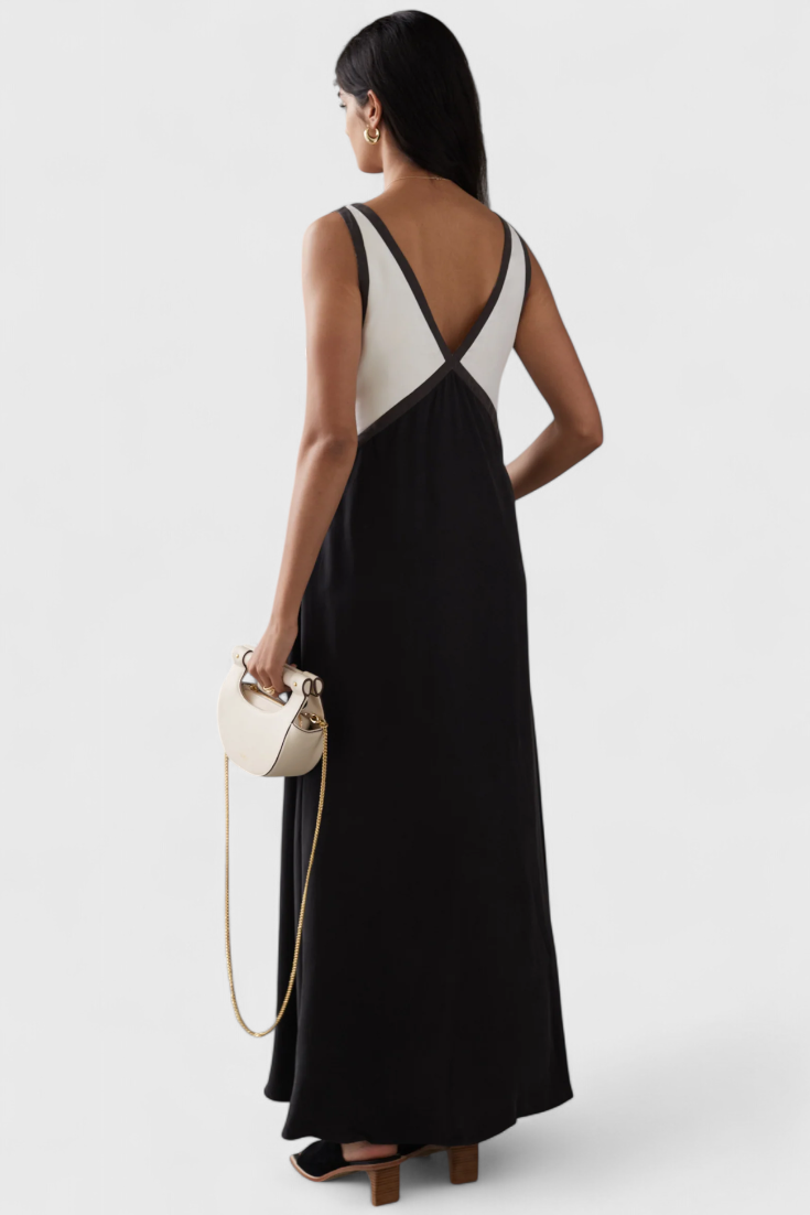 Diamond Vestido Boho de Verano con Escote en V