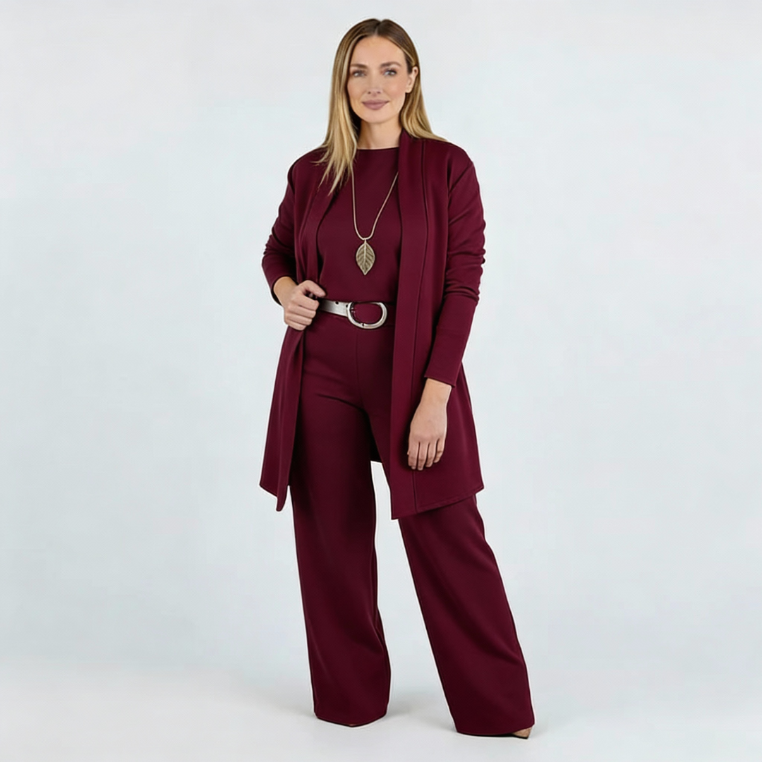 Conjunto Premium de 3 Piezas – Look Completo Elegante y Cómodo