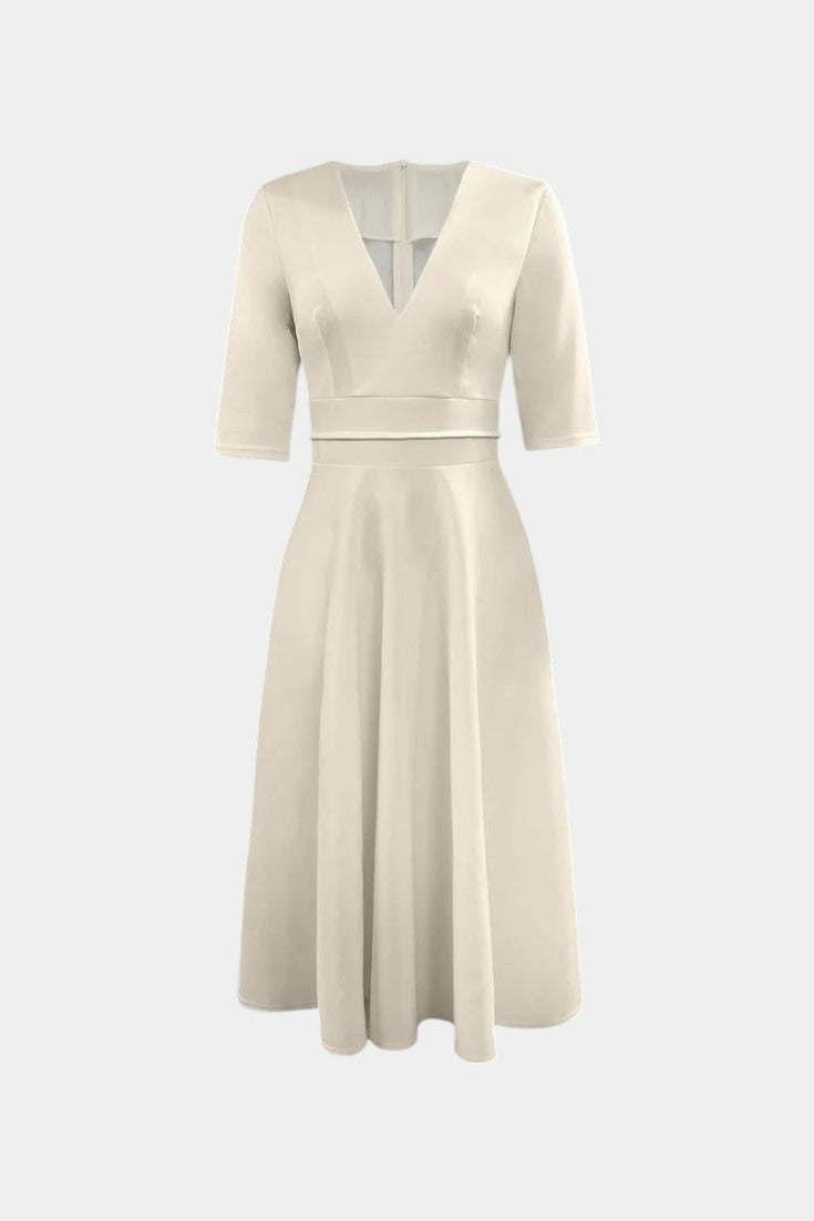 Nylah Vestido Midi A-Line