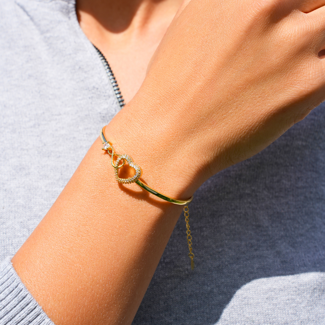 Pulsera Corazón Infinity