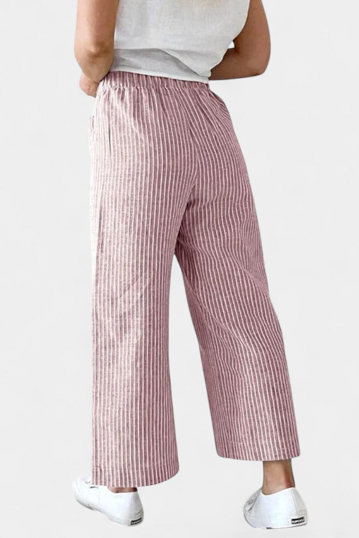 Lumiere Pantalones Livianos de Corte Relajado