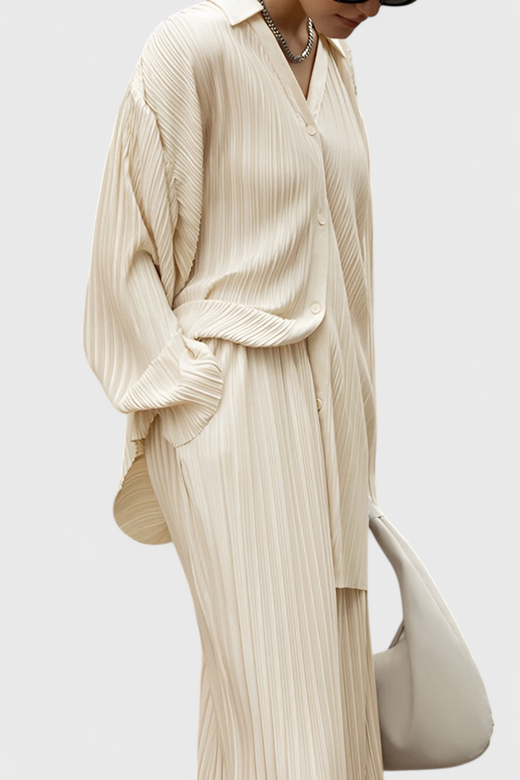 Sephora Conjunto de Lounge Plisado Oversized