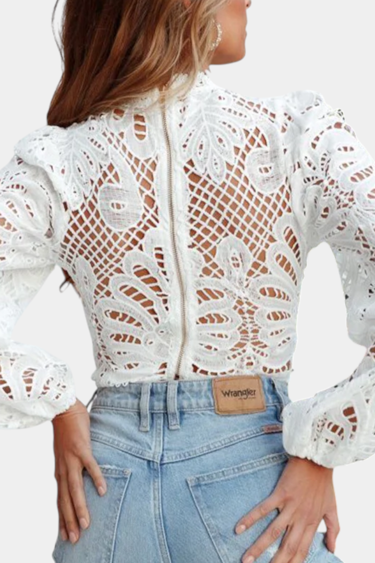 Blusa de Encaje Solsticea