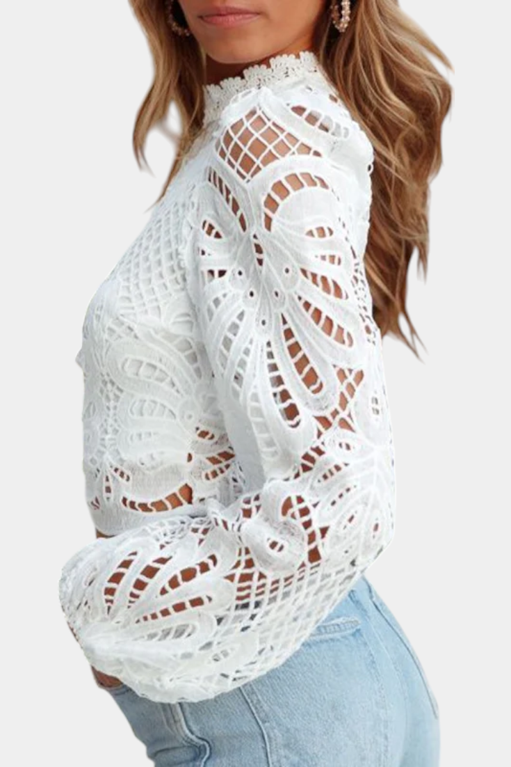Blusa de Encaje Solsticea
