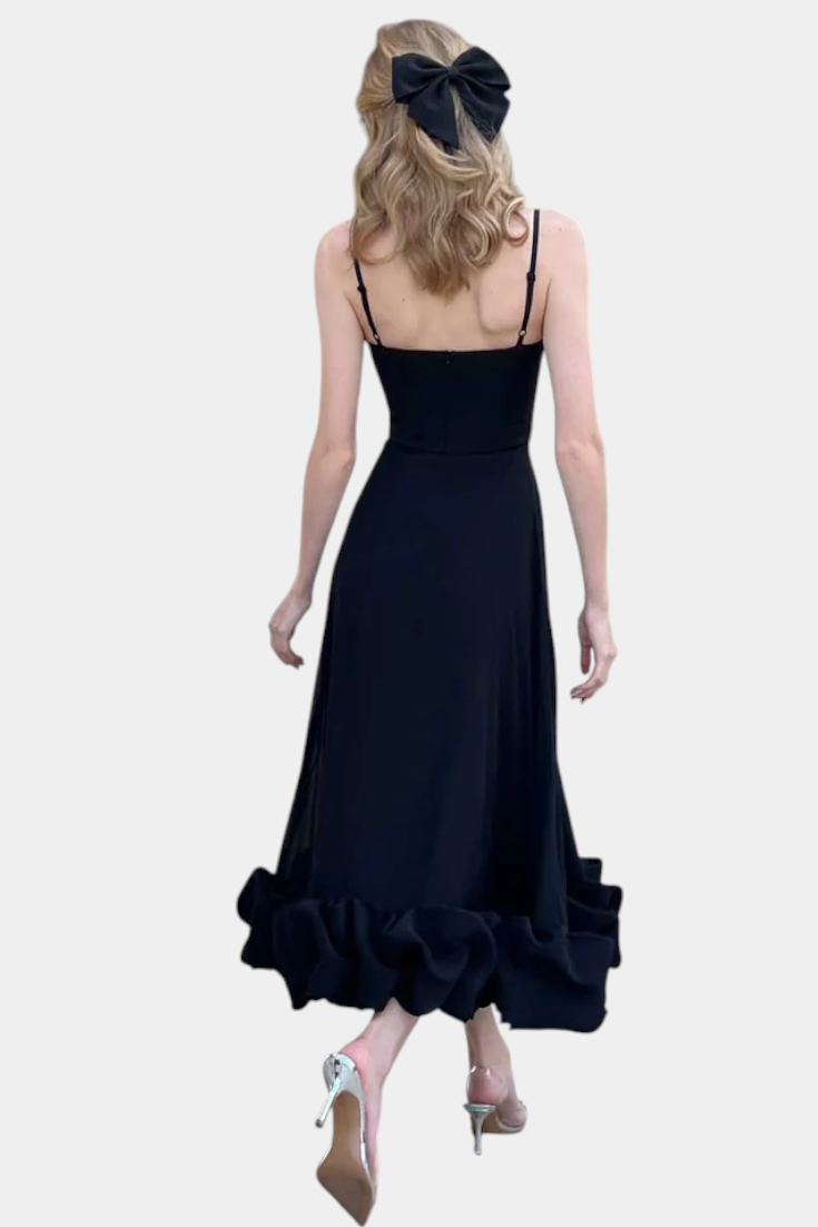 Sela Vestido Maxi Fluyente