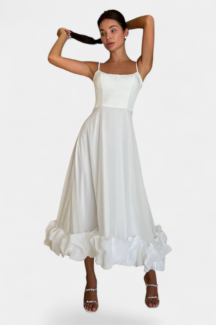 Sela Vestido Maxi Fluyente